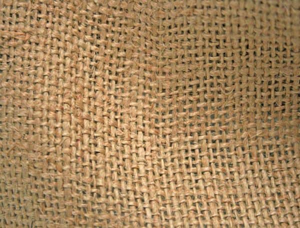 Jute op rol/op maat detail, Van der Stuyf