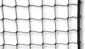 Geknoopte volièrenetten met vierkante mazen, Van der Stuyf